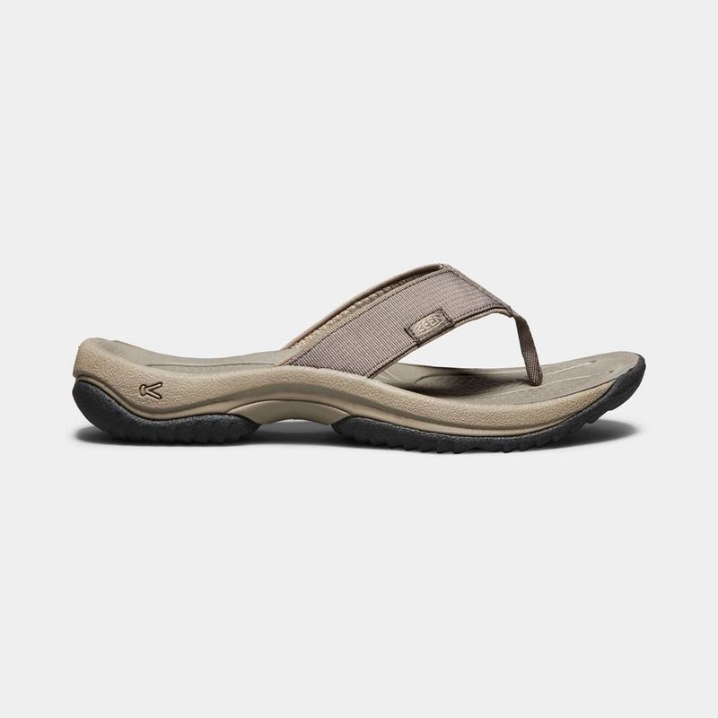 Chanclas Keen Kona Flip II Para Hombre Kaki - Sandalias Keen Mexico (950346-YNX)